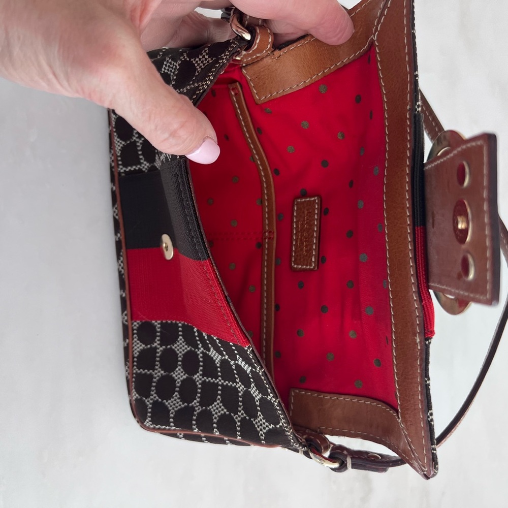 Kate Spade Black and Red Shoulder Bag - Picture 4 of 7